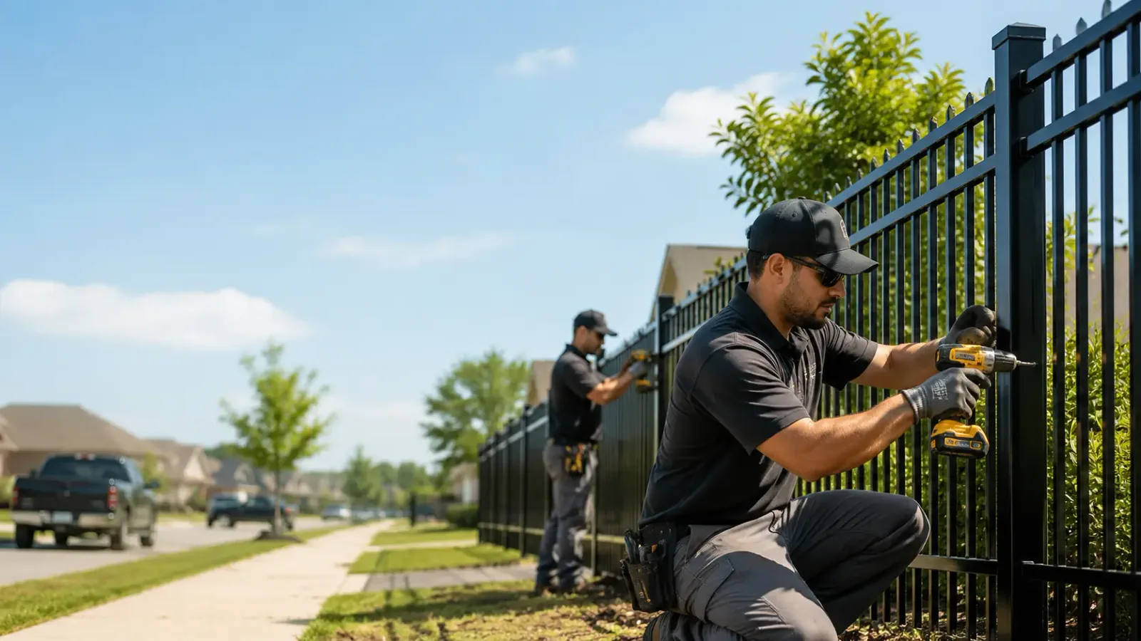 Metal Fence Installation in Kempton, IN